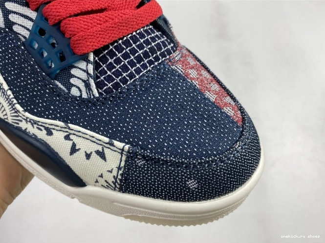 Cheap CW0898-400 Air 4 SE Sashiko Jordan Retro 0809